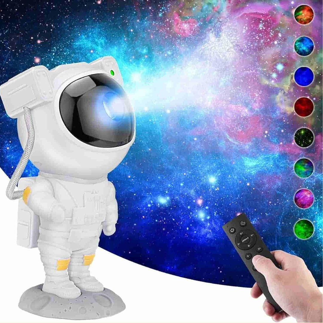 Buy Astronaut Galaxy Projector with 360° Head Rotation & Remote Control | DialKariyana