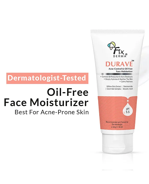 Fixderma Durave Acne Control & Oil Free Face Moisturizer