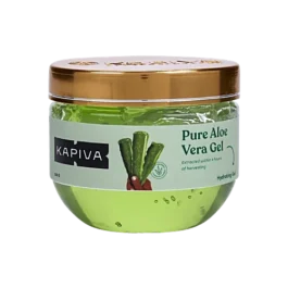 Kapiva Pure Aloe Vera Gel – For Hydrating, Moisturizing, Soothing Skin, 150 g