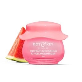 Dot & Key Watermelon Cooling Icy Gel Moisturizer – 60g | With Hyaluronic Acid & Niacinamide | Oil Control, Instant Cooling & Radiant Skin