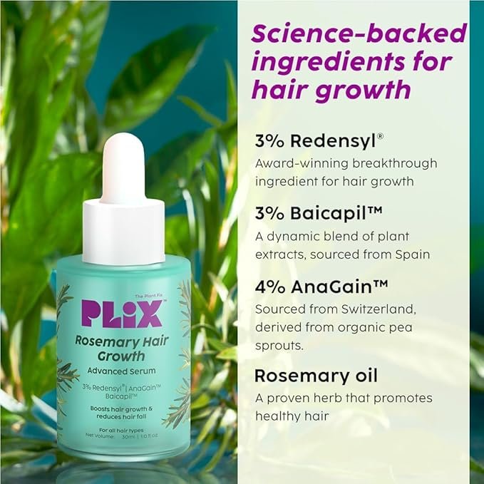PLIX Rosemary Hair Growth Serum 30ml