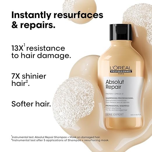 L'Oréal Absolut Repair Dry & Damaged Shampoo 300ml