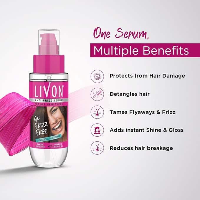 Livon Anti-Frizz Hair Serum 200ml