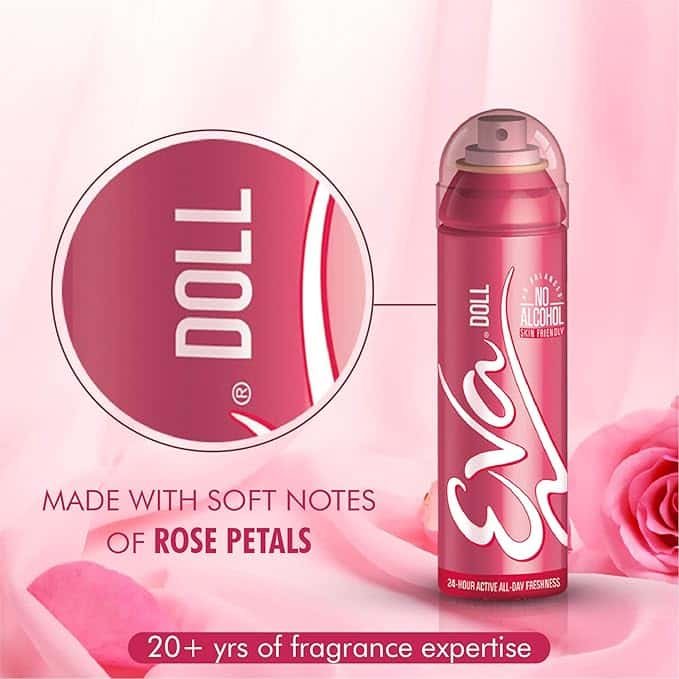 Eva Doll Deodorant Spray For Women 125ml