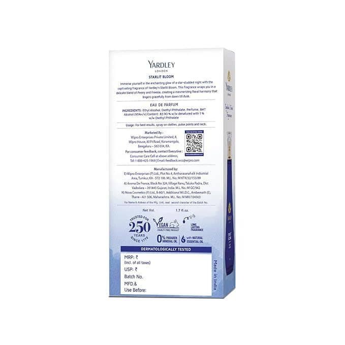Yardley London Starlit Bloom Perfume 100ml