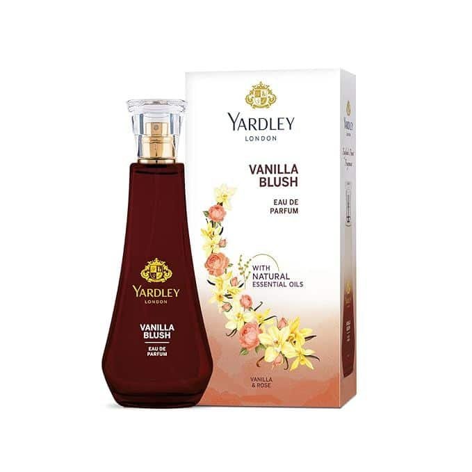 Yardley London Vanilla Blush | Eau De Parfum | with Natural Essential Oils | 100ml