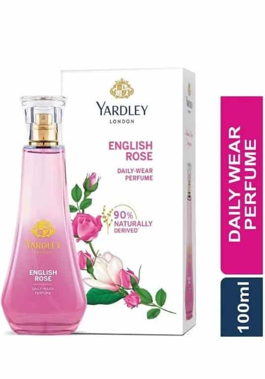 Yardley London ENGLISH-ROSE-Daily Wear Perfume Long Lasting Perfume – 100 ml (For Women)