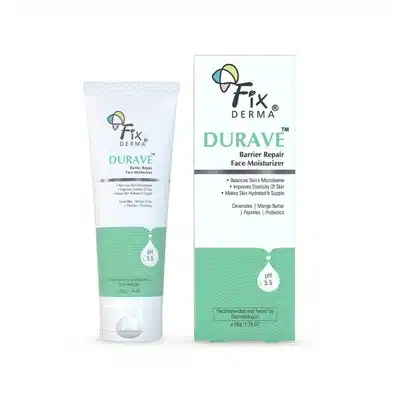 Fixderma Durave Barrier Repair Face Moisturizer with Ceramide, Peptide & Mango butter | 50g
