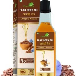Curafoods Flax Seed Oil 100ml – Omega-3 Wellness Oil | Cold Pressed & Nutrient-Rich for Heart Health