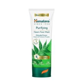 Himalaya Purifying Neem Face Wash | Clears & Prevents Pimples | 5x Neem Power | Clinically Proven Gentle Formula | Suitable for Men & Women | 100ml