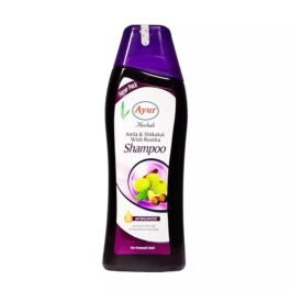 Ayur Herbals Amla, Shikakai & Reetha Shampoo – PH Balanced Formula for Strong, Nourished & Hair Fall-Free Hair | 1000ml |