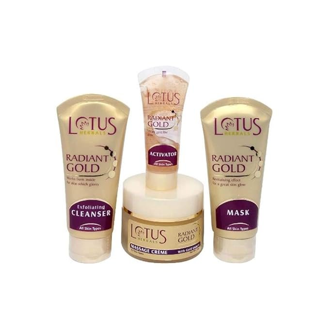 Lotus Herbals Radiant Gold Facial Kit 