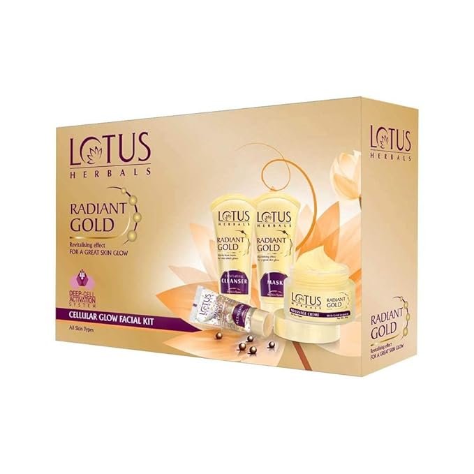 Lotus Herbals Radiant Gold Facial Kit