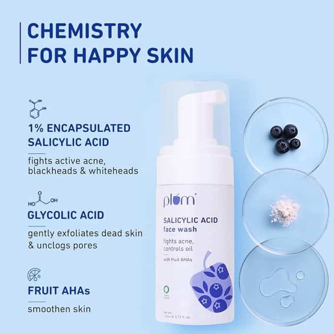 Plum Salicylic Acid Face Wash 