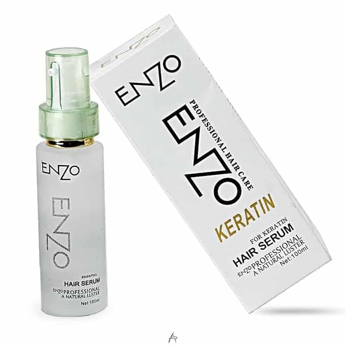 Enzo Keratin Professional Hair Serum – Advanced Keratin Treatment for Smooth, Strong & Frizz-Free Hair | 100ml |