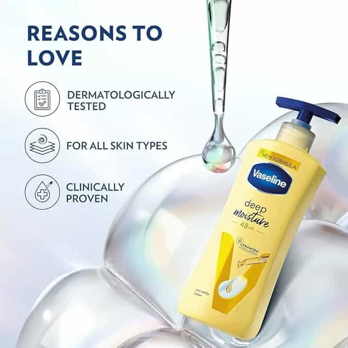Vaseline Deep Moisture Body Lotion 