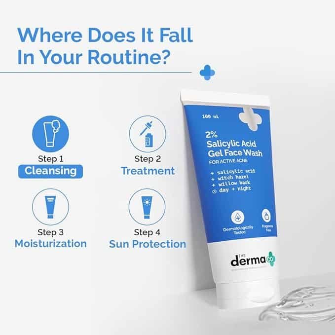 The Derma Co. 2% Salicylic Acid Gel Face Wash