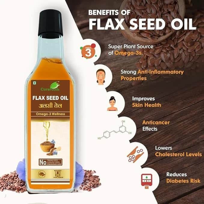 Curafoods Flax Seed Oil 
