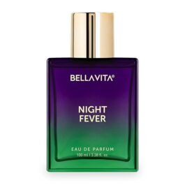 BELLAVITA Night Fever Eau De Parfum 100ml | Long-Lasting Fruity Unisex Perfume with Bergamot, Mandarin, Peach, Musk & Vanilla