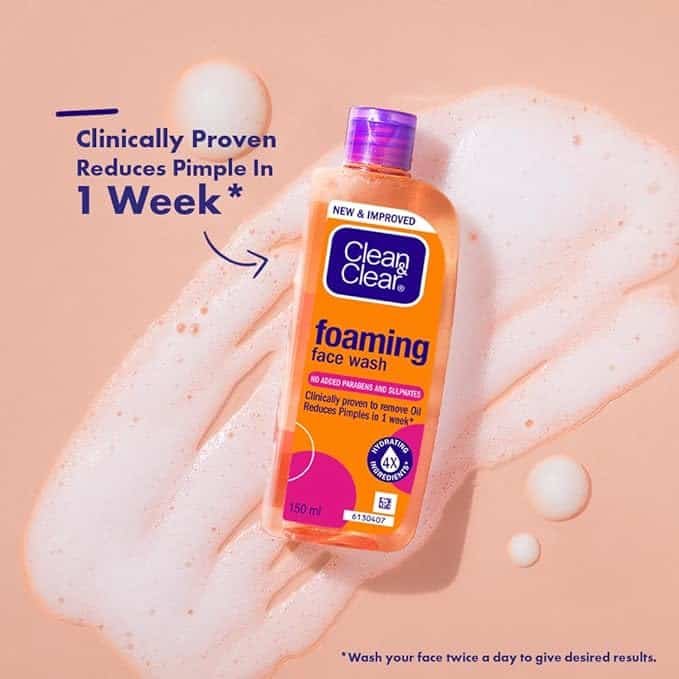 Clean & Clear Foaming Face Wash 