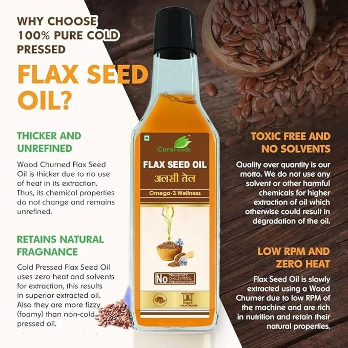 Curafoods Flax Seed Oil 