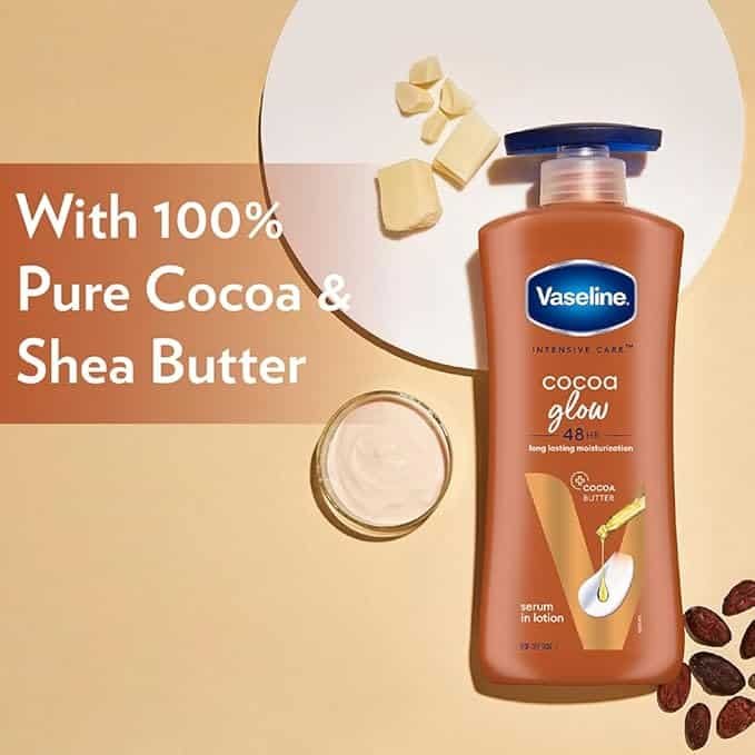 Vaseline Cocoa Glow Serum in Lotion 