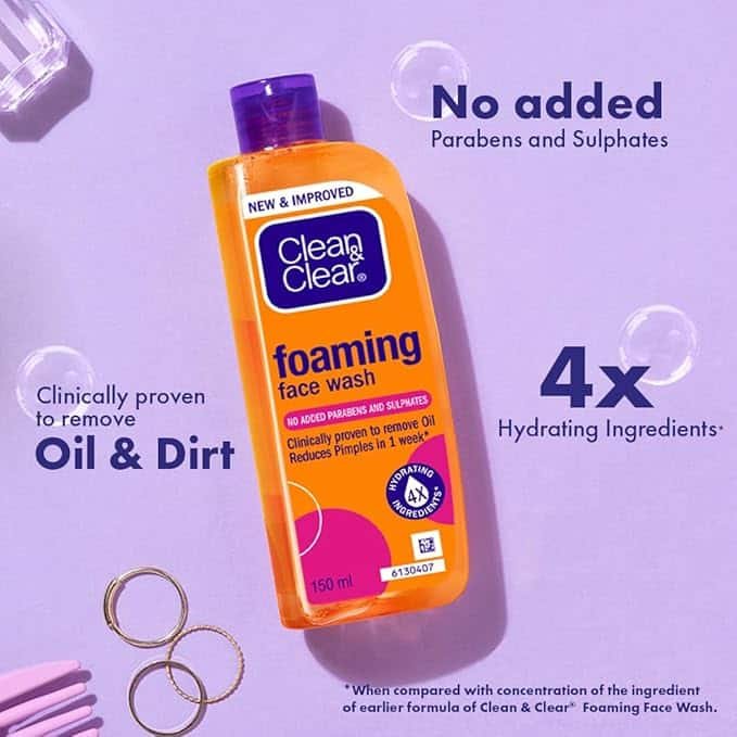 Clean & Clear Foaming Face Wash 