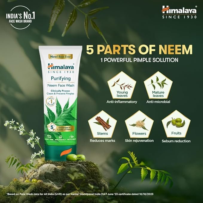 Himalaya Purifying Neem Face Wash