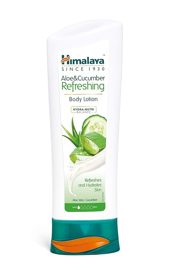 Himalaya Refreshing Body Lotion – Aloe & Cucumber Hydration for Cool, Soft & Fresh Skin | 200ml