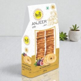 King Uncle Anjeer 250g – 100% Premium Quality Dried Figs | Natural, Fresh & Nutrient-Rich Dry Fruits