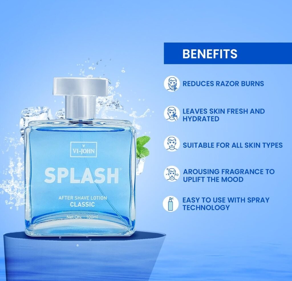 VI JOHN Classic Splash After Shave Lotion 