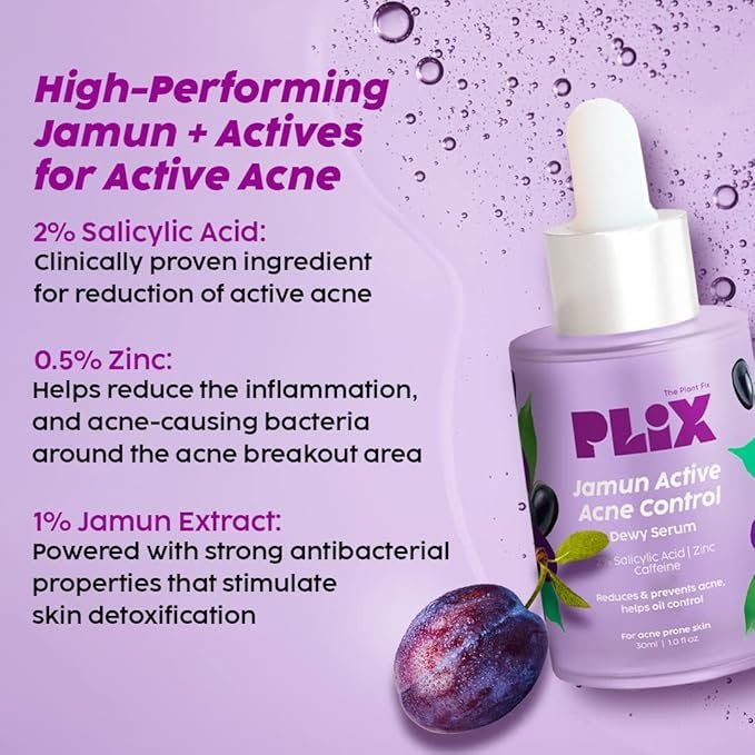 PLIX Jamun Active Acne Control Serum 