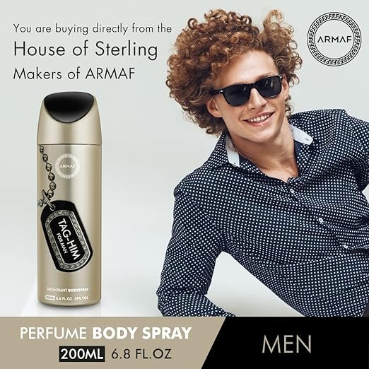 Armaf Tag Him Body Spray for Men 