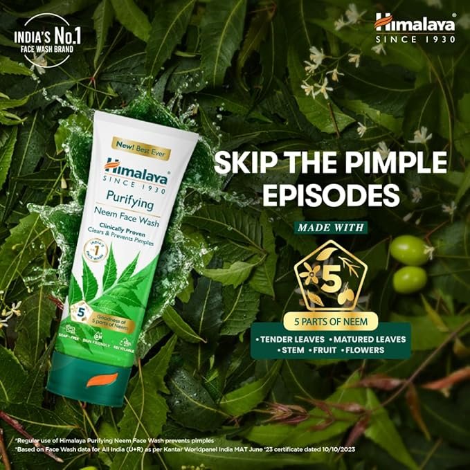Himalaya Purifying Neem Face Wash