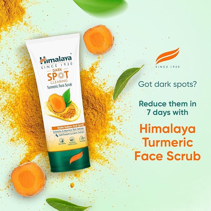 Himalaya Dark Spot Clearing Turmeric Face Scrub 