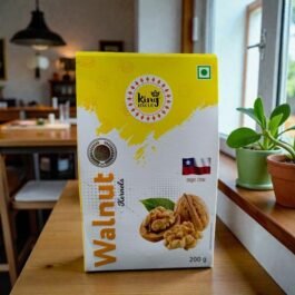 King Uncle Walnut Kernels 200g – Premium Akhrot Giri | Natural, Fresh & Nutrient-Rich Dry Fruits