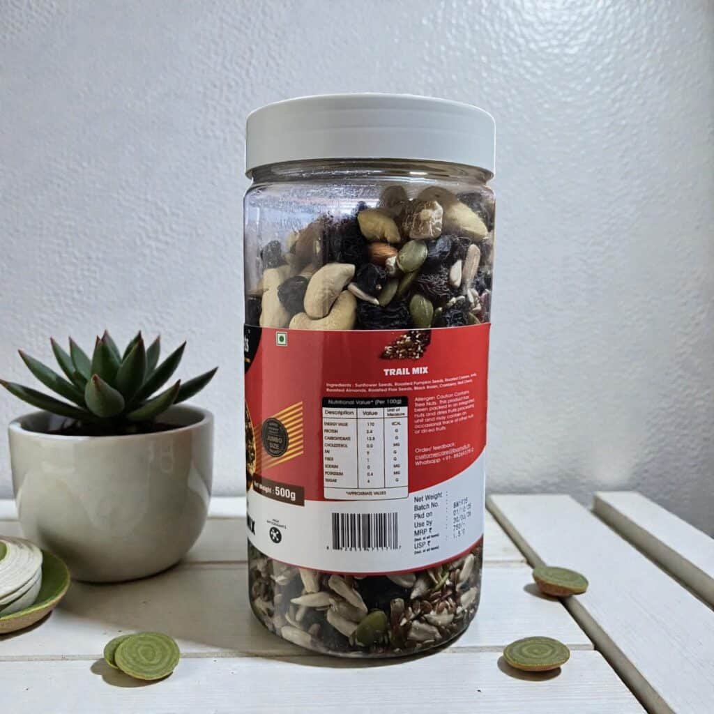 Buy Nuts Trail Mix 500g