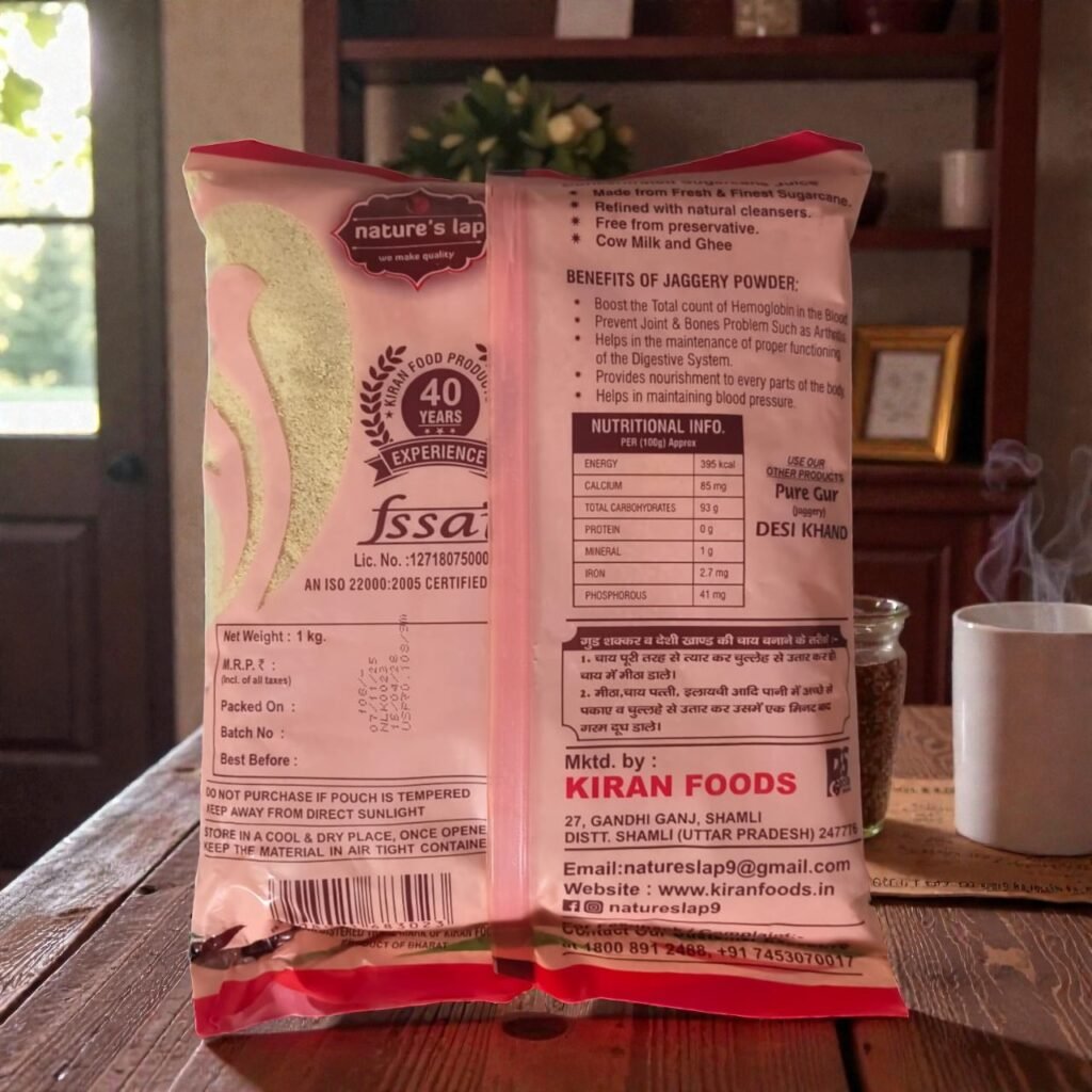 Best Natures Lap Desi Shakkar 1kg 