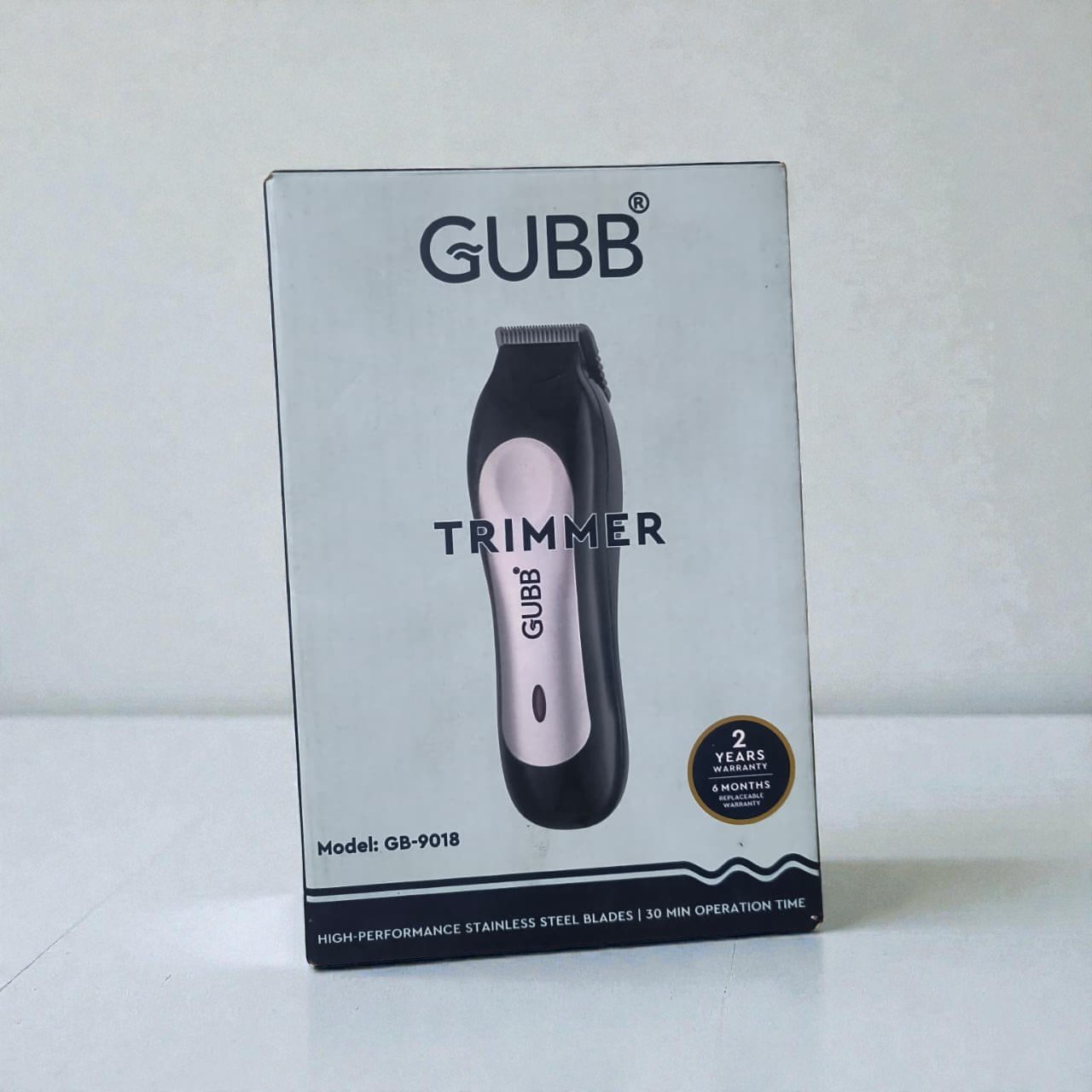 GUBB GB-9018 Trimmer for Men – Cordless Grooming Trimmer with Precision Blades