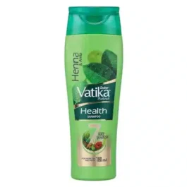 Dabur Vatika Health Shampoo 180ml – 7 Satt Poshan with Henna & Amla | Strong, Healthy & Nourished Hair