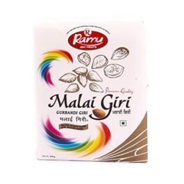 Ramu Dry Fruits Premium Malai Gurbandi Almonds Giri 250g – High Quality Choti Giri Badam | Fresh & Nutrient-Rich Dry Fruits