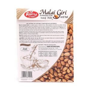 Ramu Dry Fruits Premium Malai Gurbandi Almonds Giri