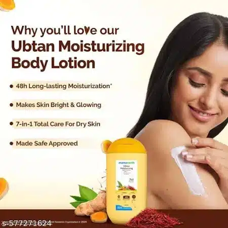 Mamaearth Ubtan Moisturizing Body Lotion 