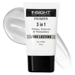 INSIGHT 3-in-1 Primer 30ml – Matte Finish, Oil-Free Formula with Pore Blurring | Primes, Protects & Moisturizes | Long-Lasting for All Skin Types