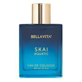 Bellavita Luxury Skai Aquatic EDC Perfume – Long Lasting Citrus & Woody Fragrance (100 ml)