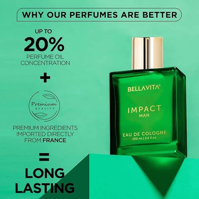 Bellavita Luxury Impact Man EDC Perfume 100ML