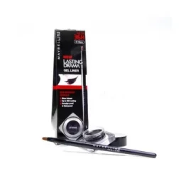 Maybelline New York Lasting Drama Gel Eyeliner 2.5g – Intense Black, Long-Lasting & Smudge-Proof