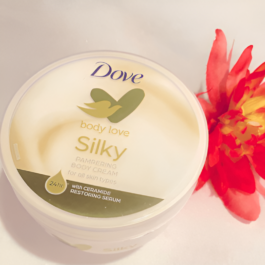 Dove Body Love Silky Pampering Body Cream with Ceramide Restoring Serum – 300ml